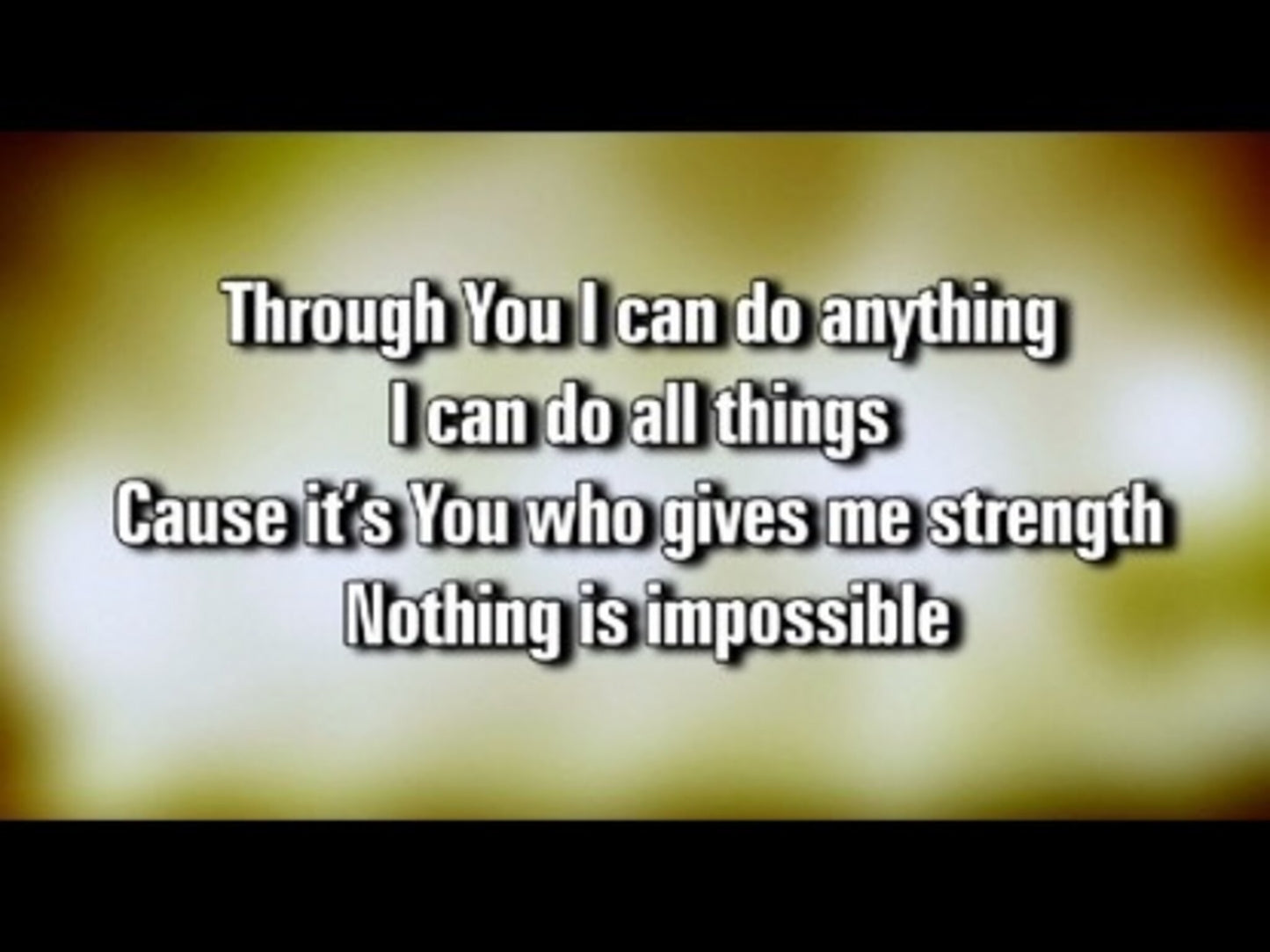 Nothing Is Impossible