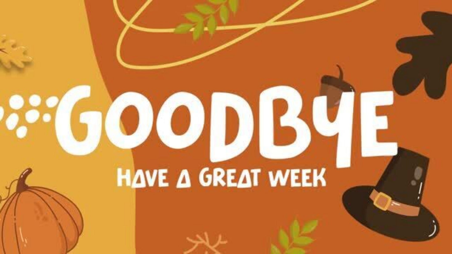 Kids Thanksgiving: Volume One - Closing Motion