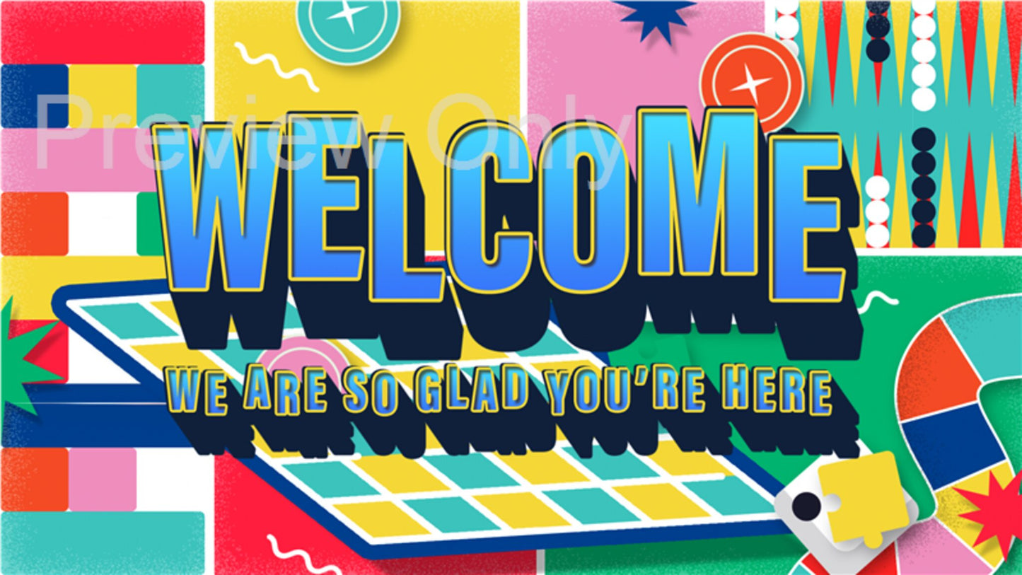 Play The Game Welcome Still