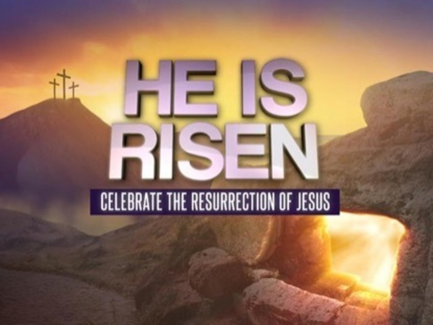 Easter Sunrise He Is Risen Loop Vol2