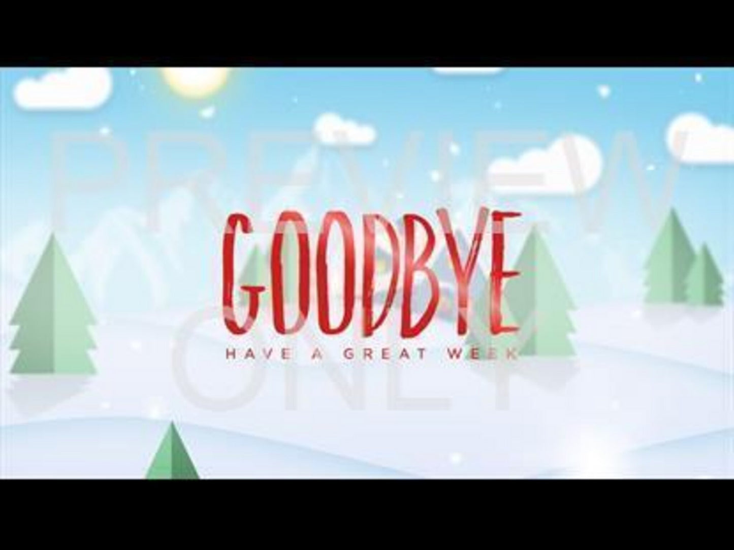 Coming Home For Christmas Closing Still