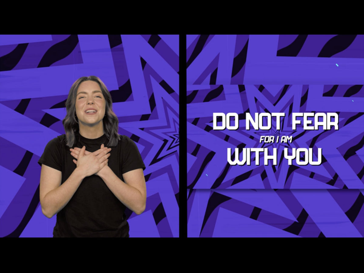 Do Not Fear (Isaiah 41:10) Kids Worship Edition (Hand Motions)