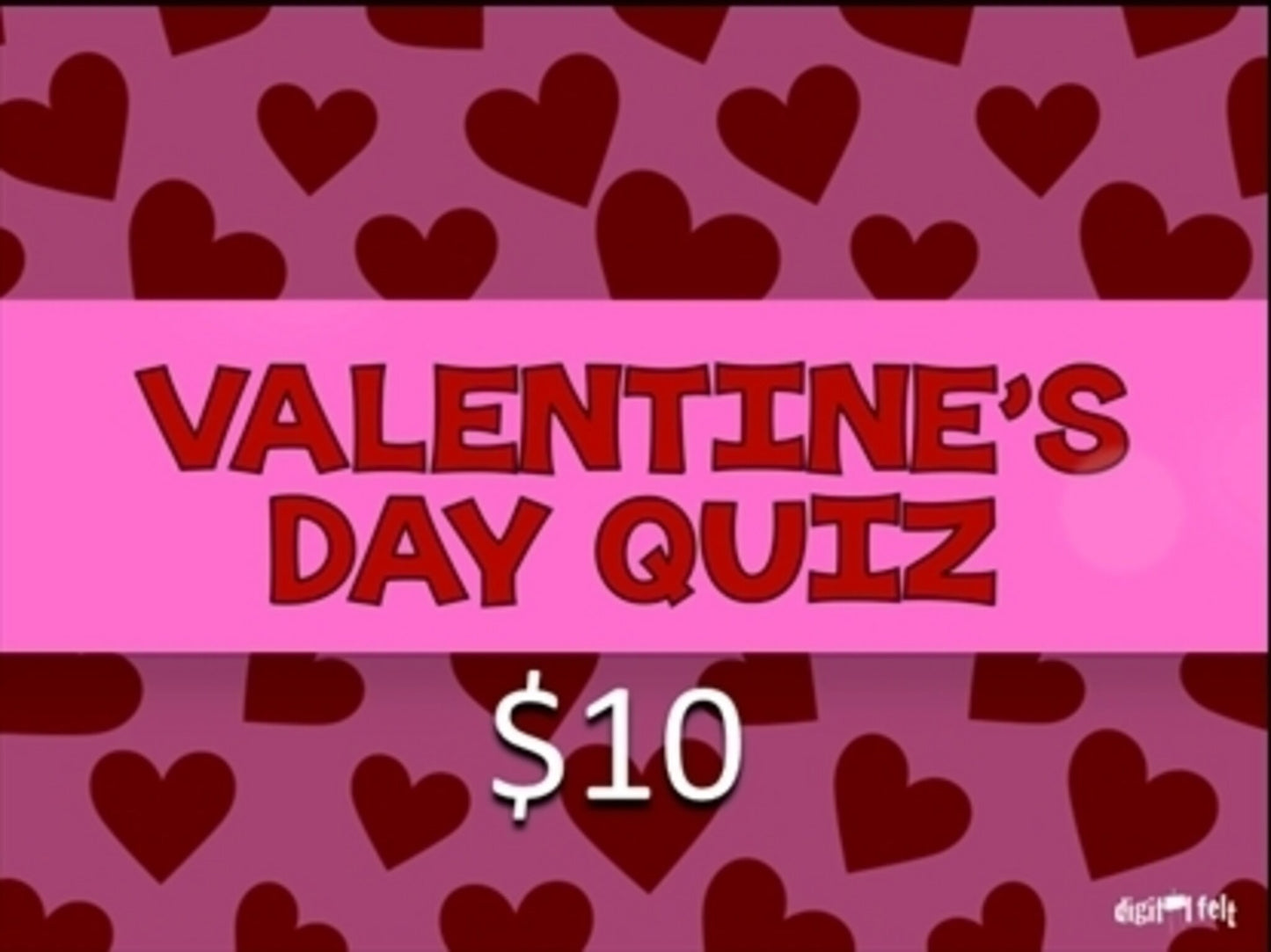 Valentines Day Quiz