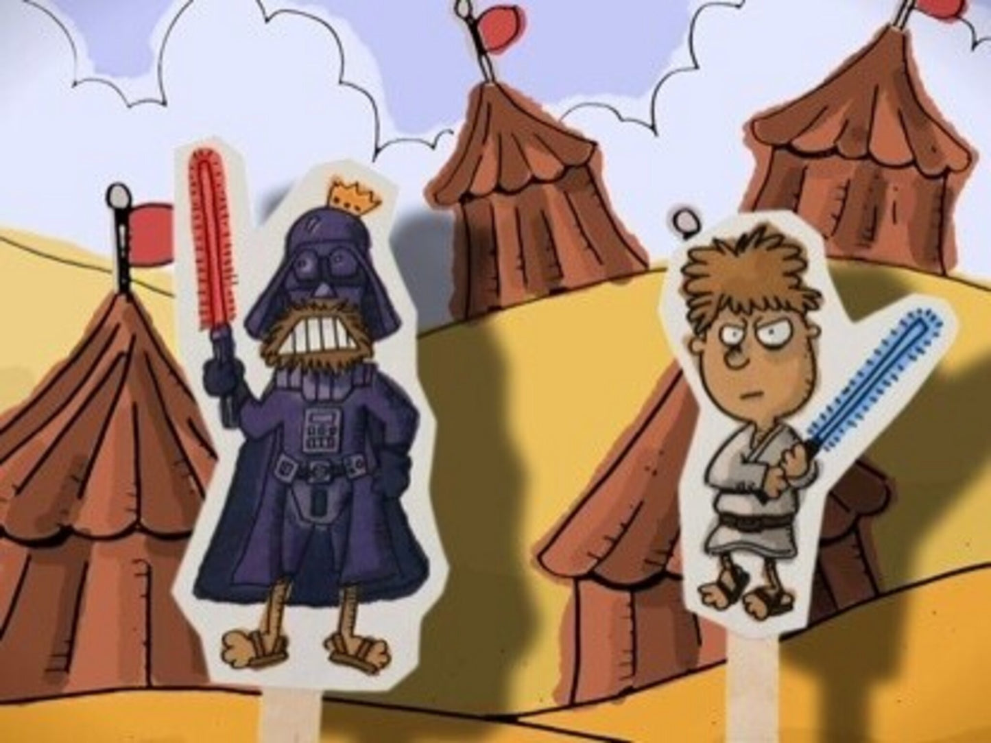 Popsicle Stick Theater Saul And David