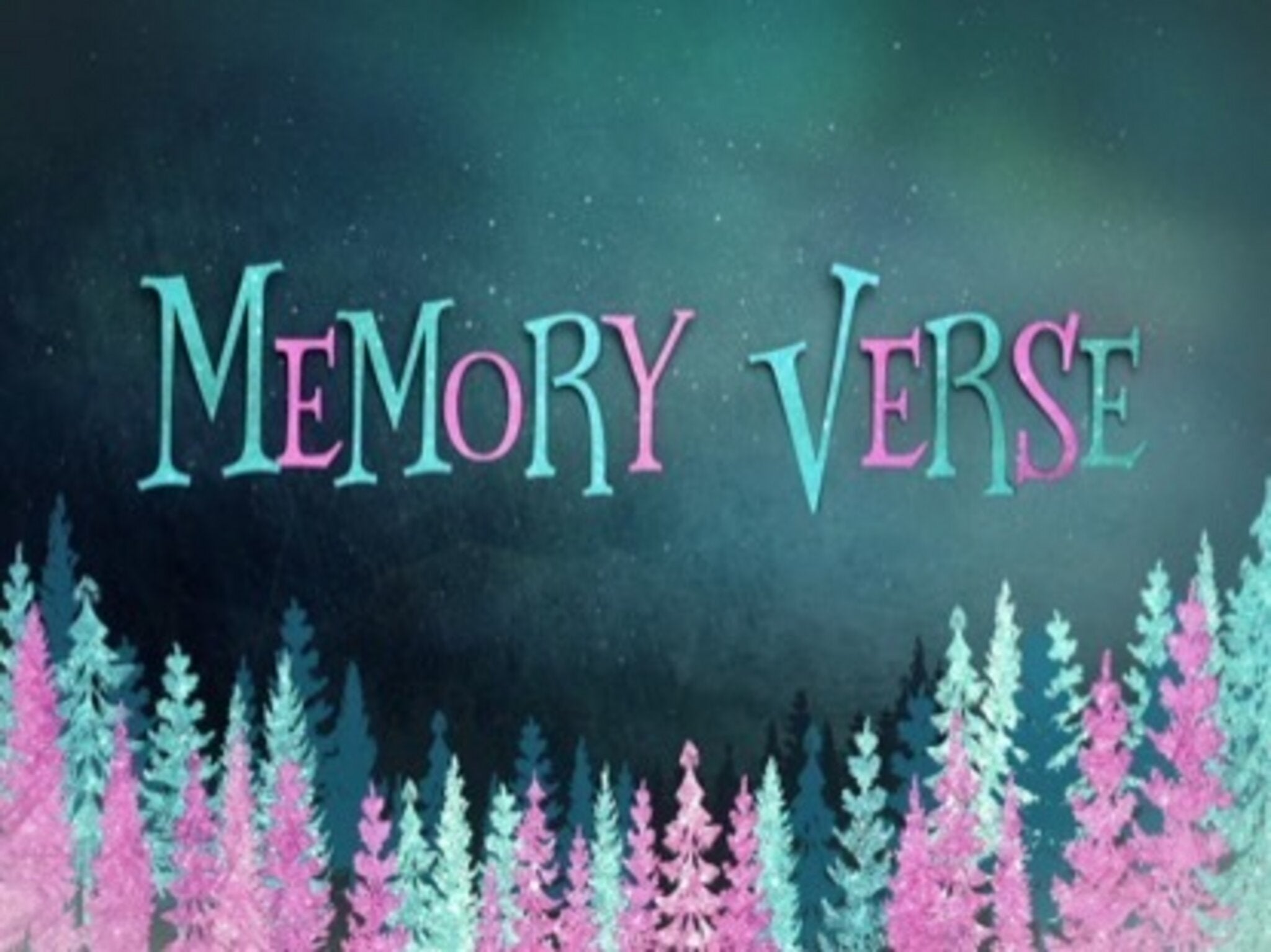 Christmas Sparkle Kids Memory Verse | Life Scribe Media | Motions ...