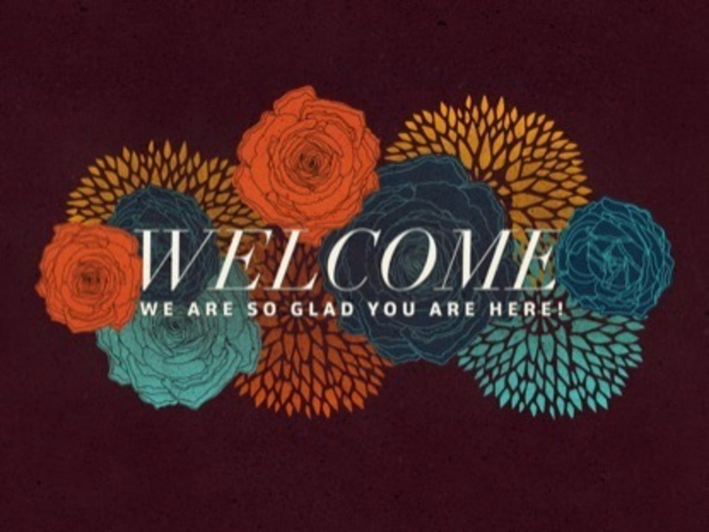 Floral Valentine Welcome