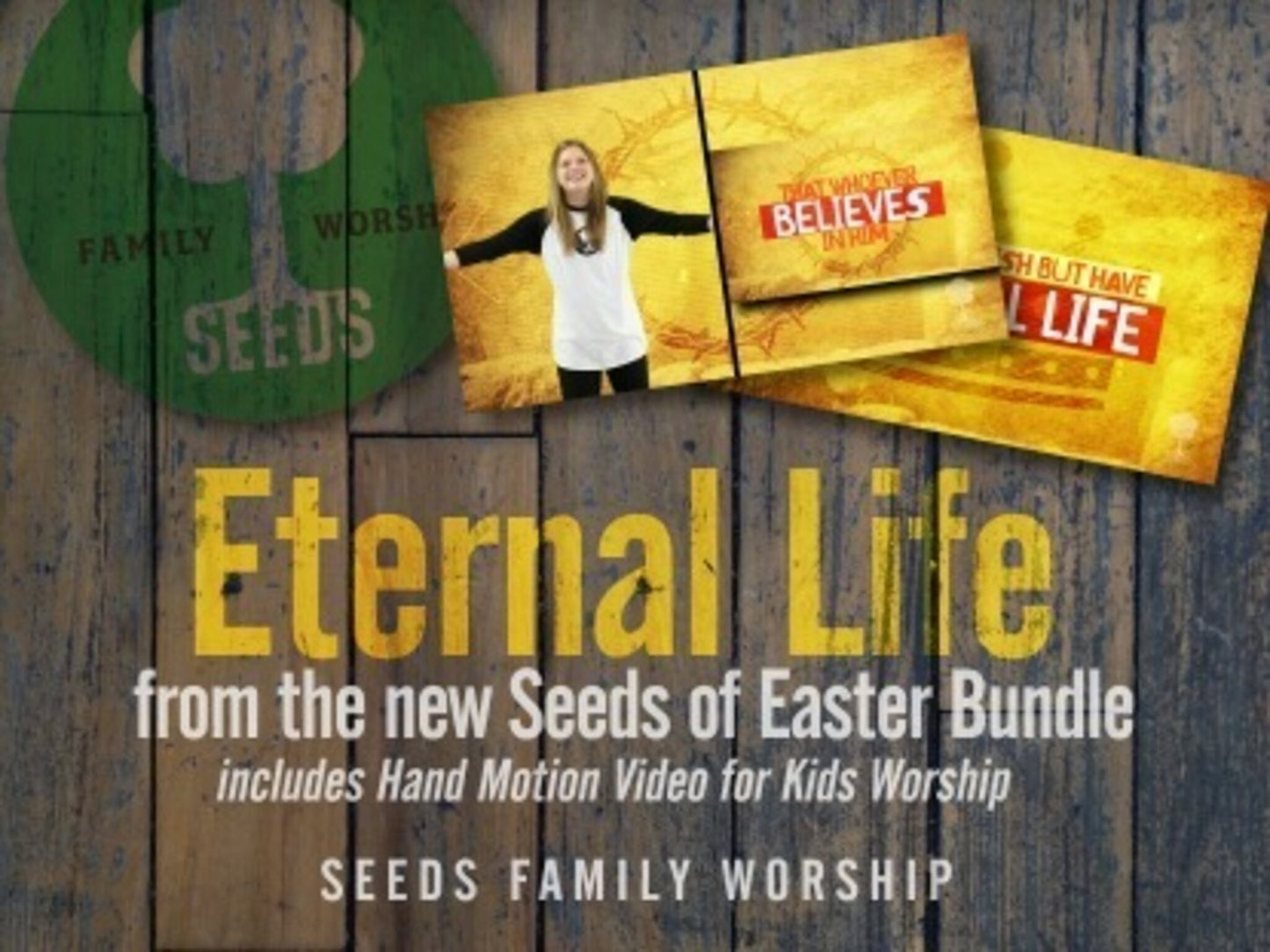 Eternal Life Hand Motions (John 3:16)