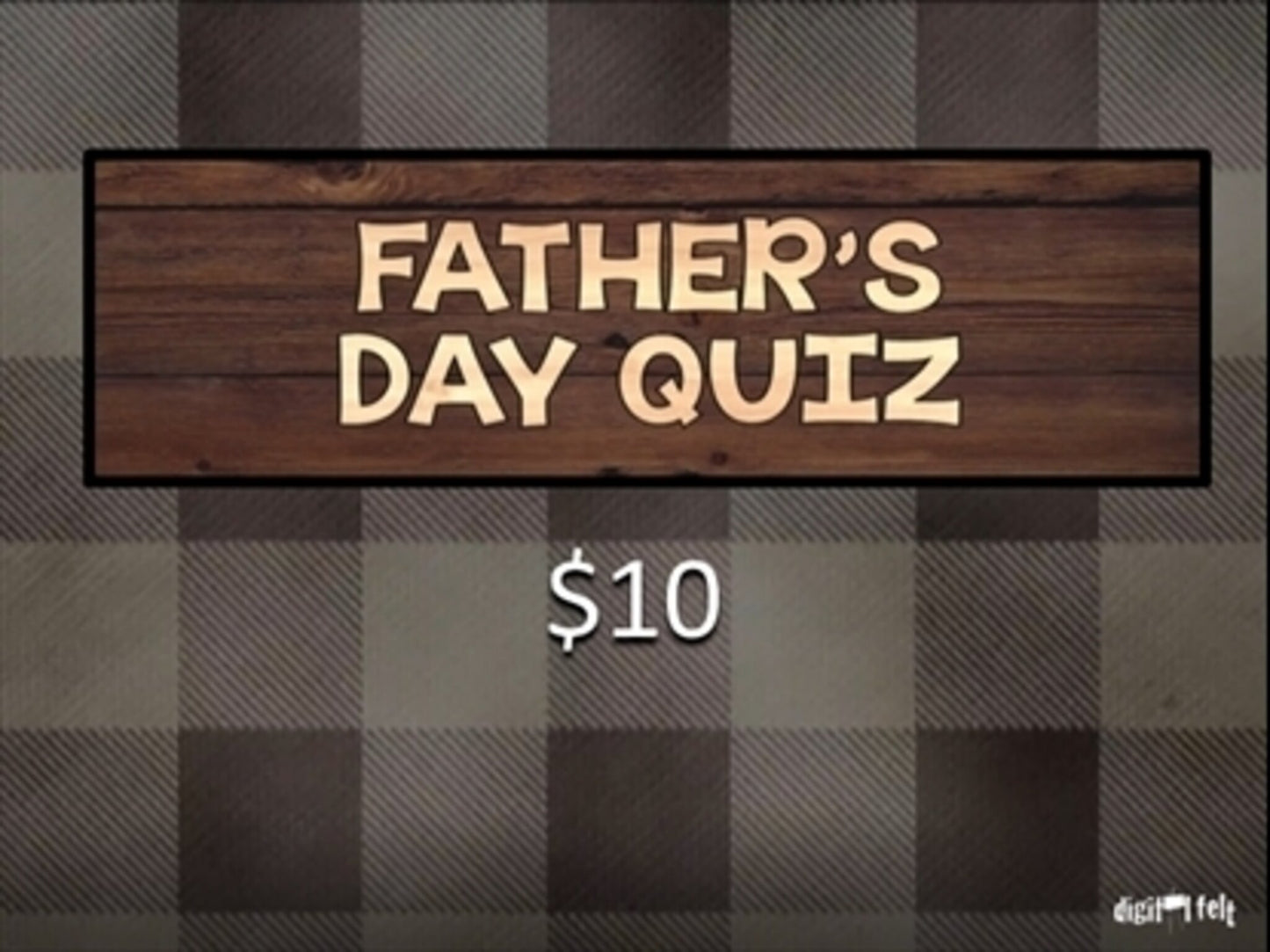 Father's Day Quiz