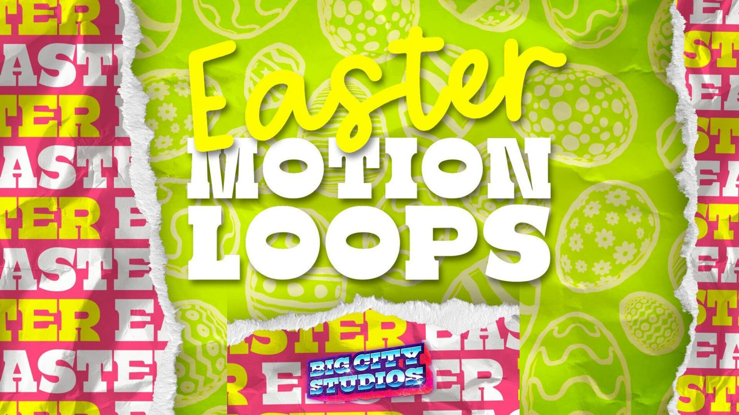 Easter Motion Loop Pack