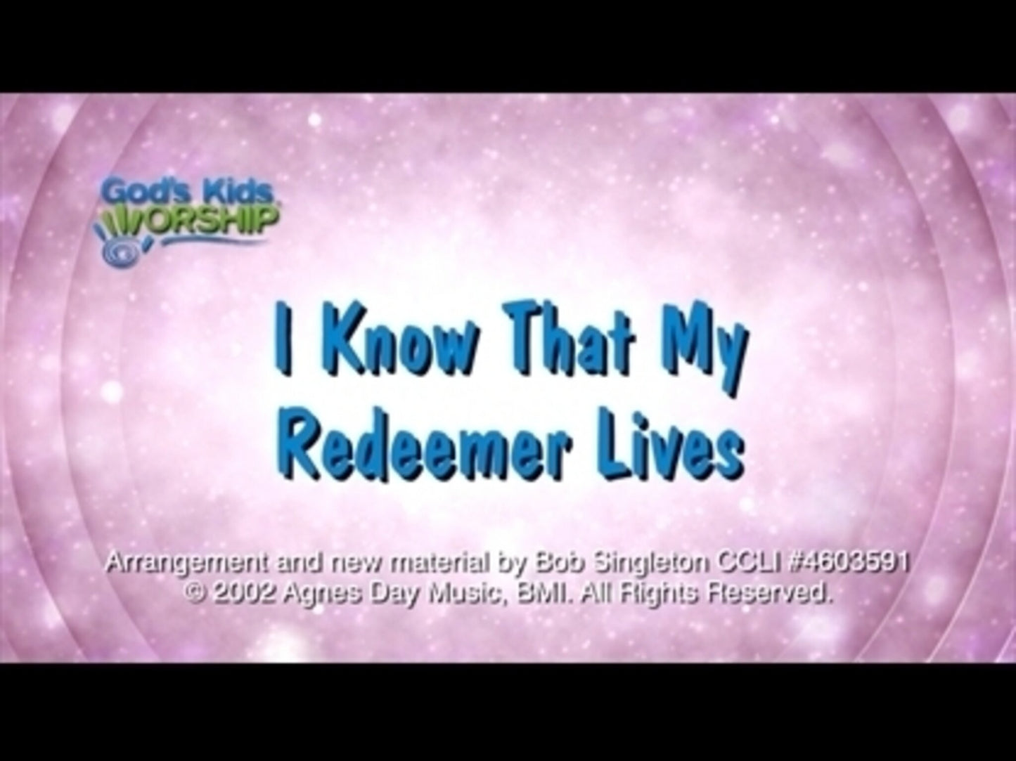 I Know That My Redeemer Lives