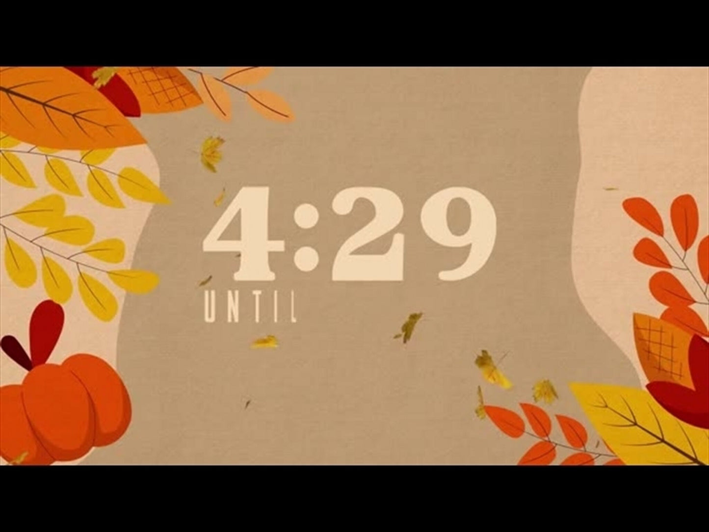 Fall volume two: 5 minute Countdown