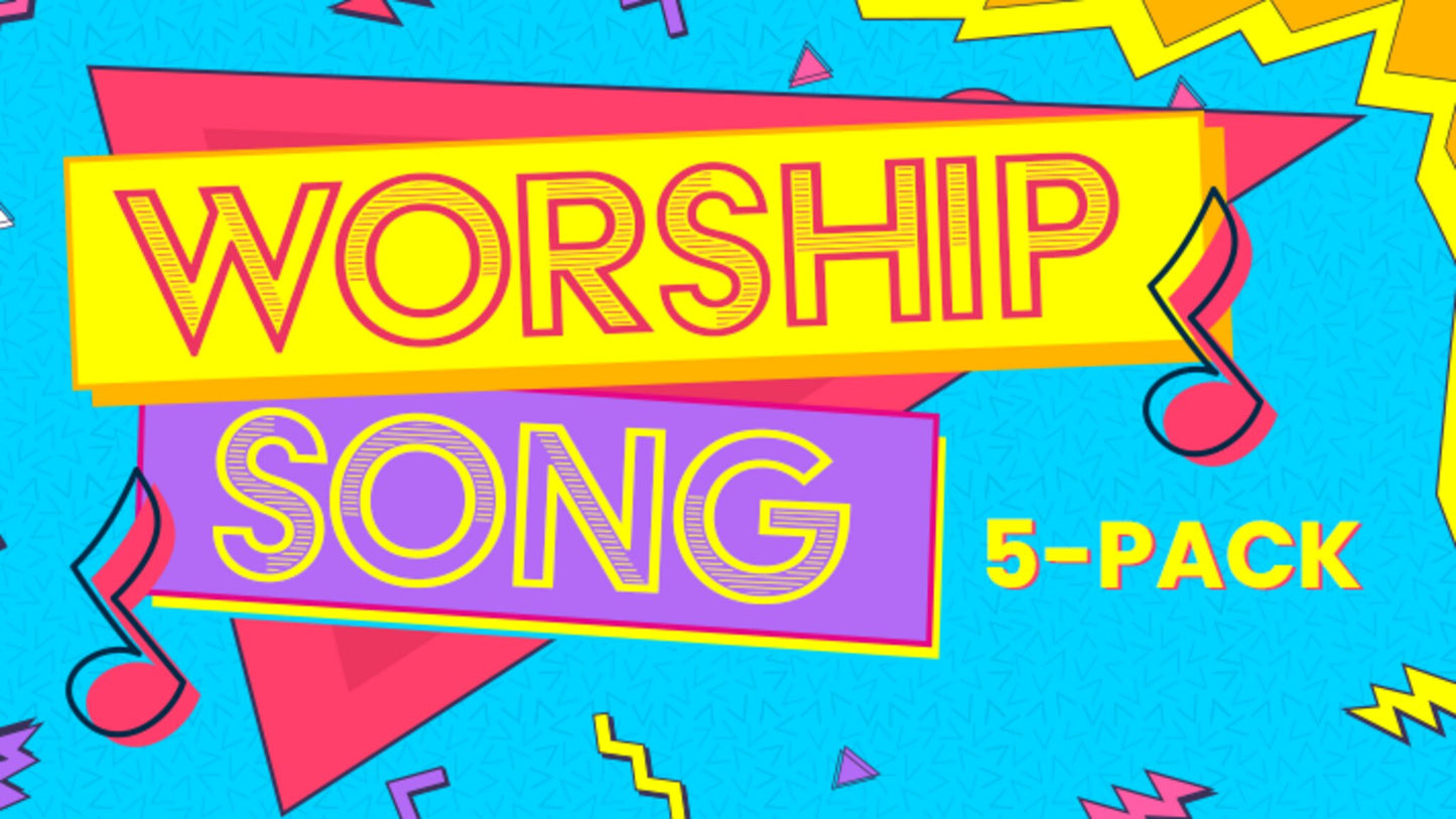 Worship Song 5-pack