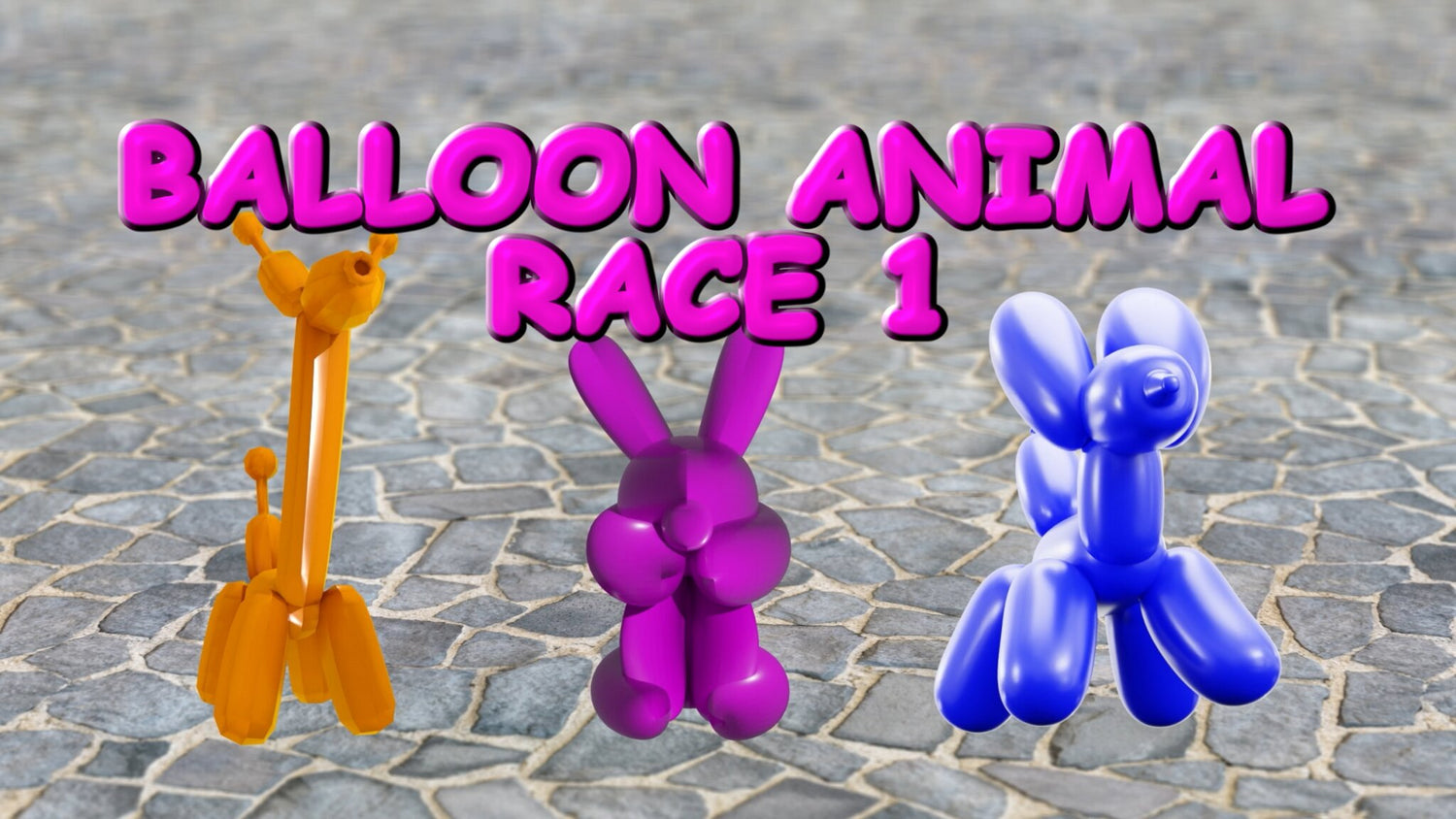Balloon Animals Race 1