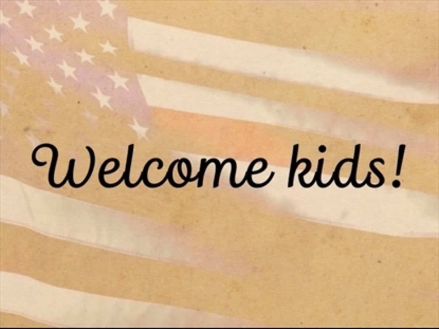 Fourth Of July Welcome