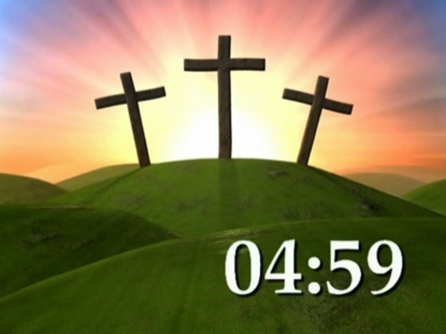 Easter Crosses Countdown