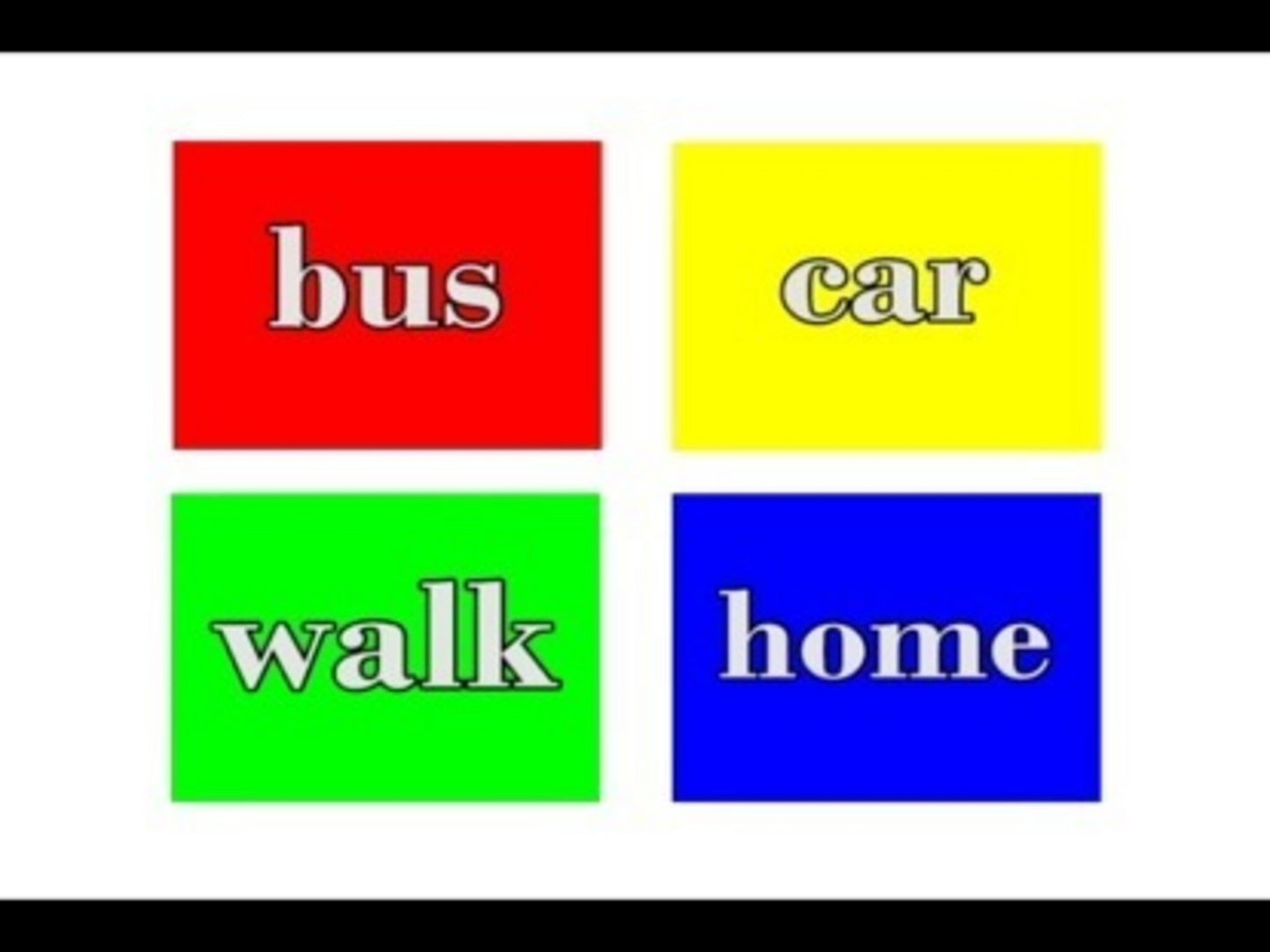 4 Corners Interactive Game: School