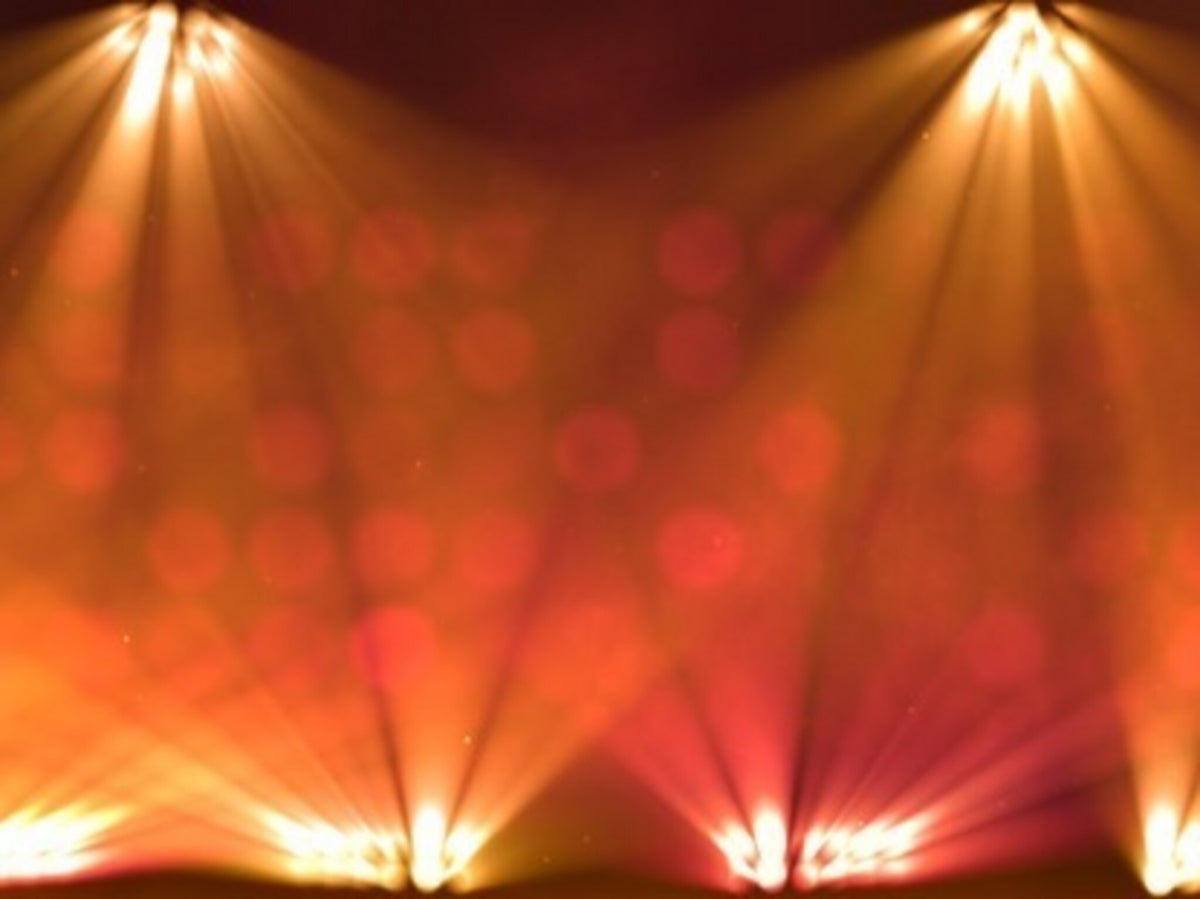 Stage Lights Orange