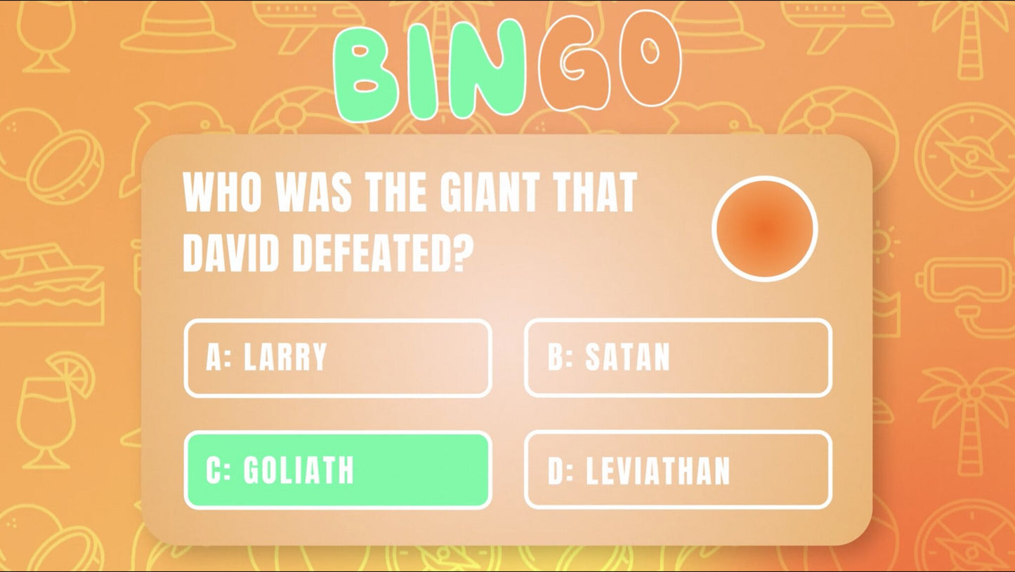 Bible Story Bingo - Latin Style: Episode 4