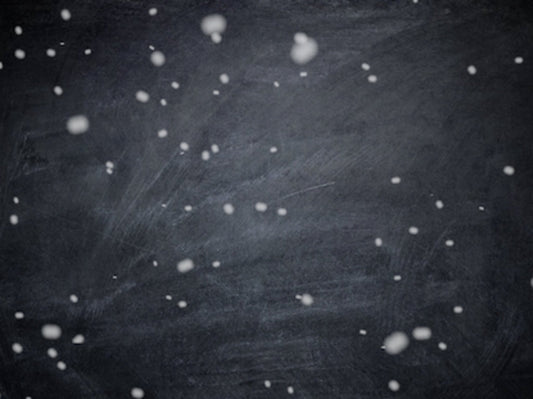 Snowy Chalkboard Christmas Background