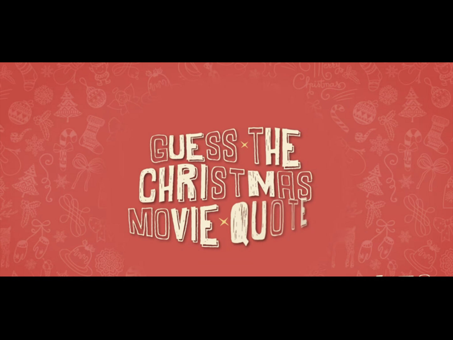 Guess the Christmas Movie Quote: Countdown