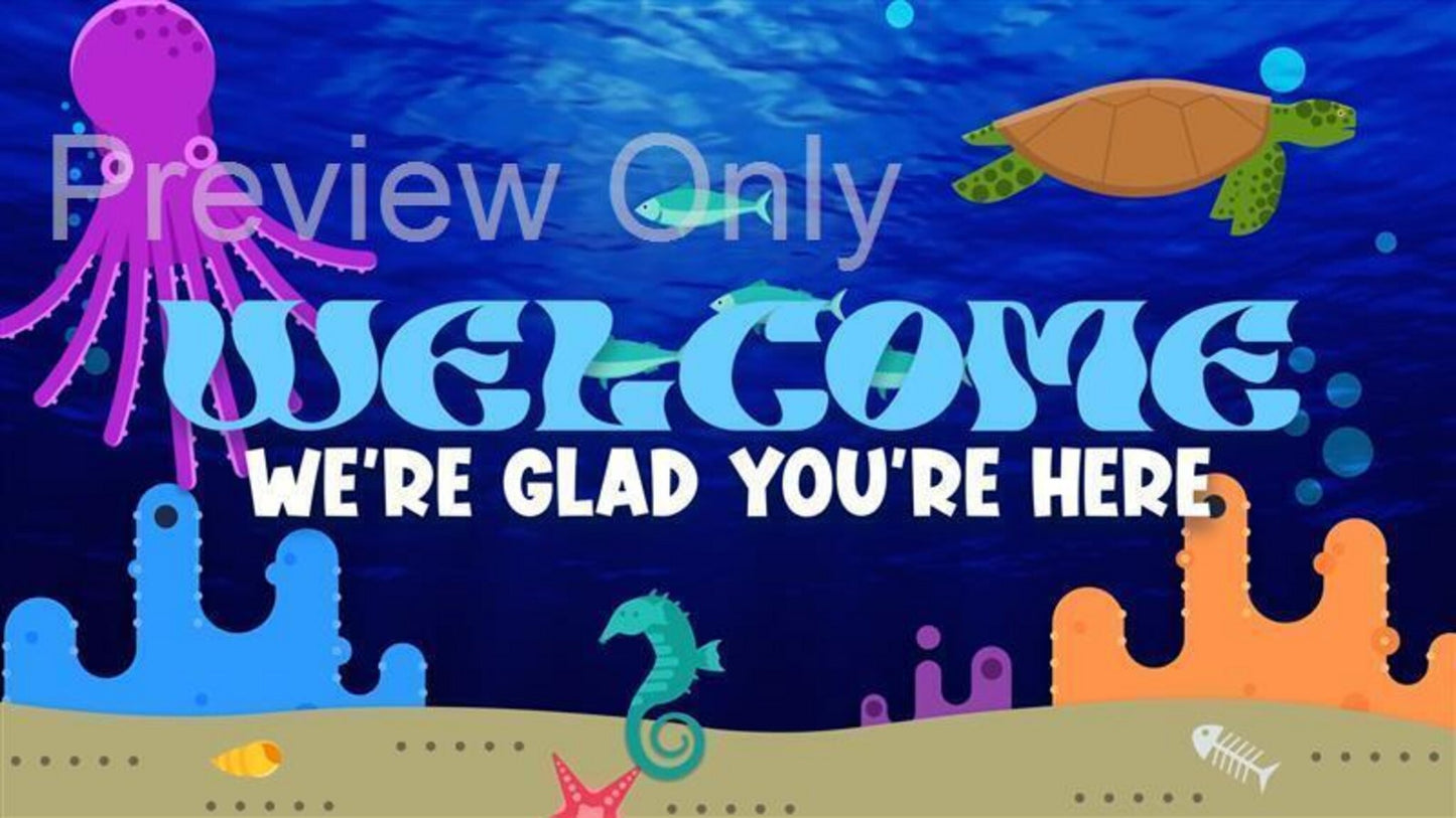 UNDER THE SEA: Welcome Still
