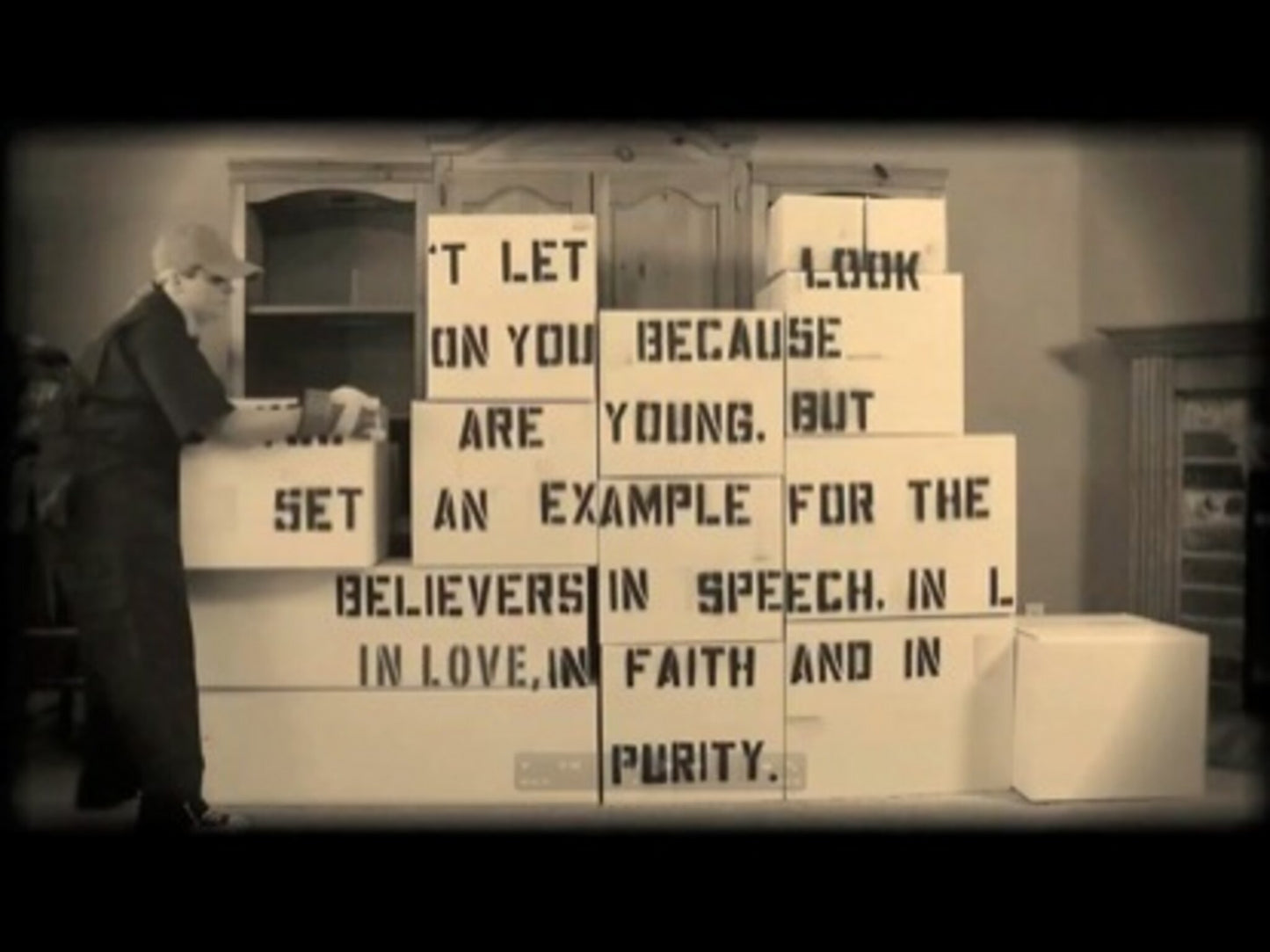 Memory Verse Movers I Tim 4:12