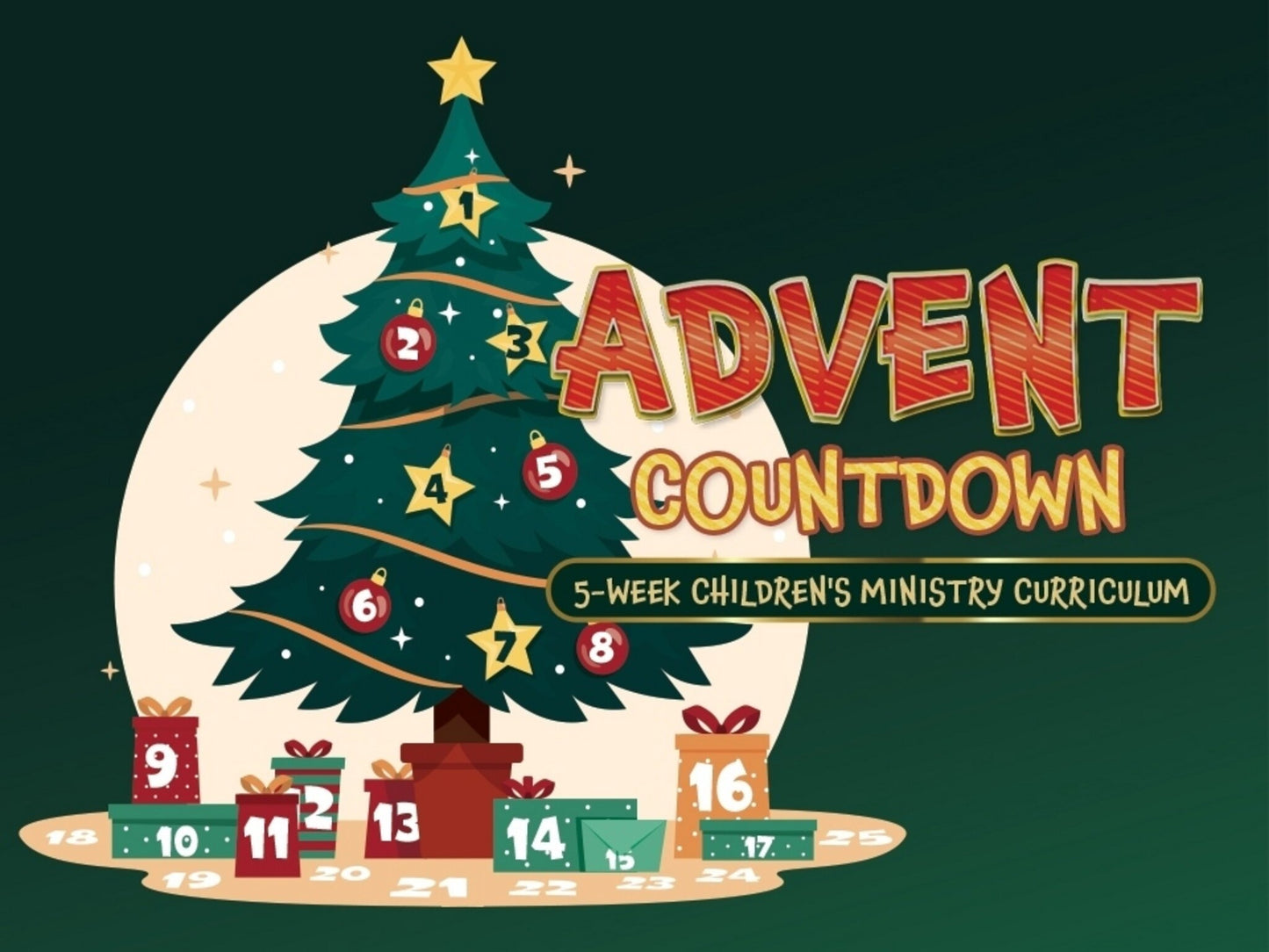 Advent Countdown: 5-Week Children’s Ministry Curriculum