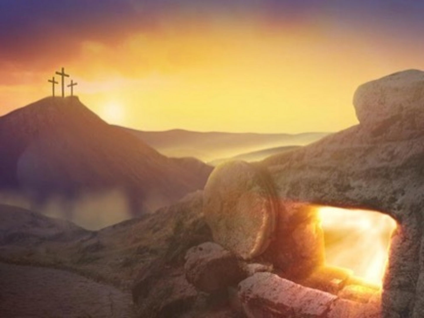 Easter Sunrise Background Loop Vol2