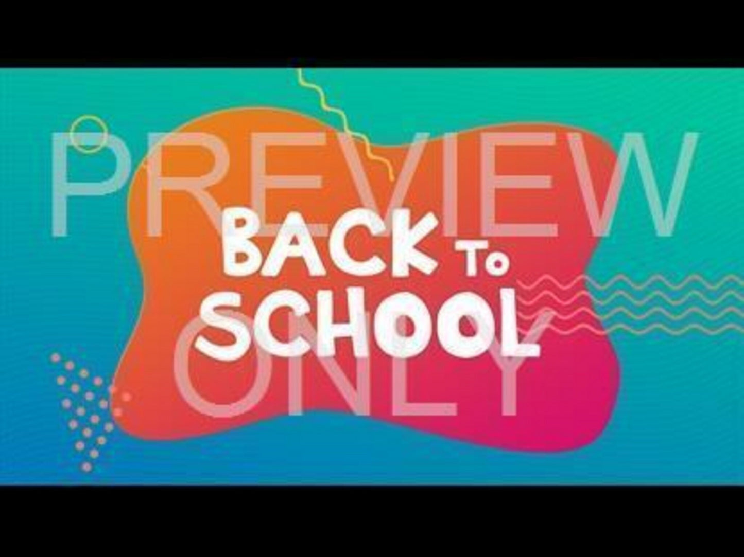 Back To School