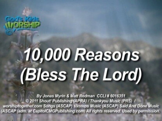 10,000 Reasons