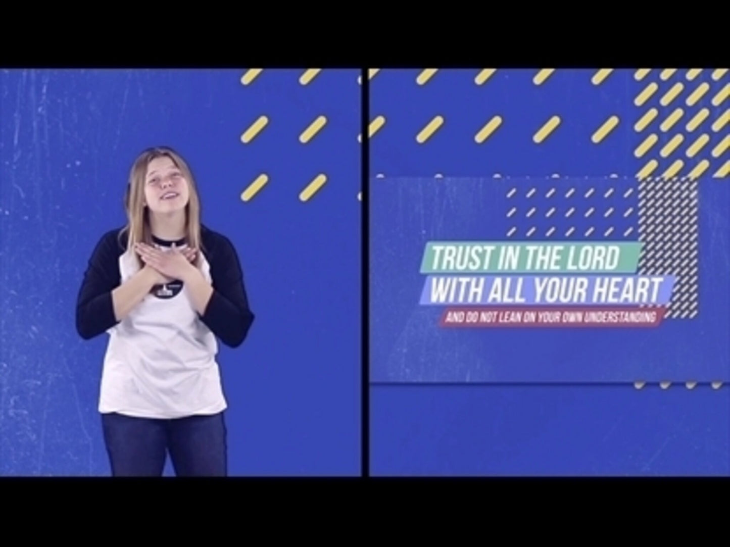 Trust Hand Motions (Proverbs 3:5-6)