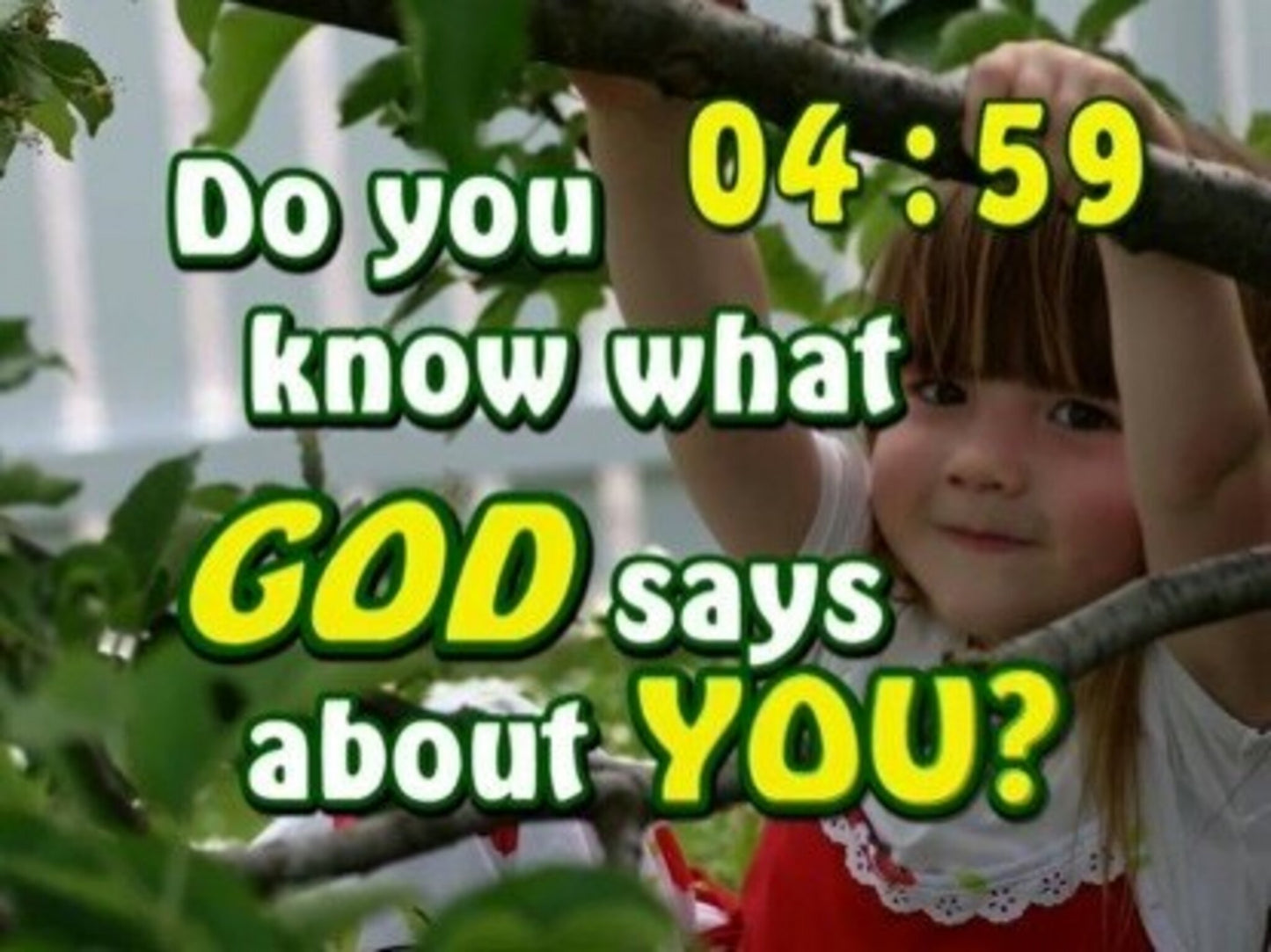 You And God Countdown