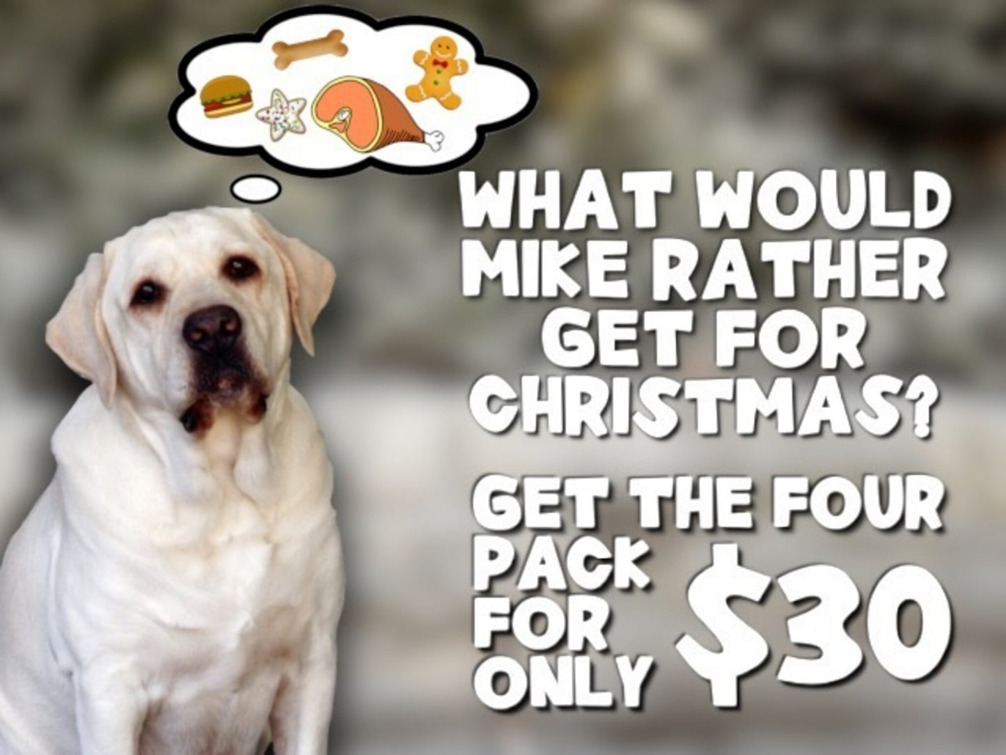 What Would Mike Rather Get For Christmas 4 Pack