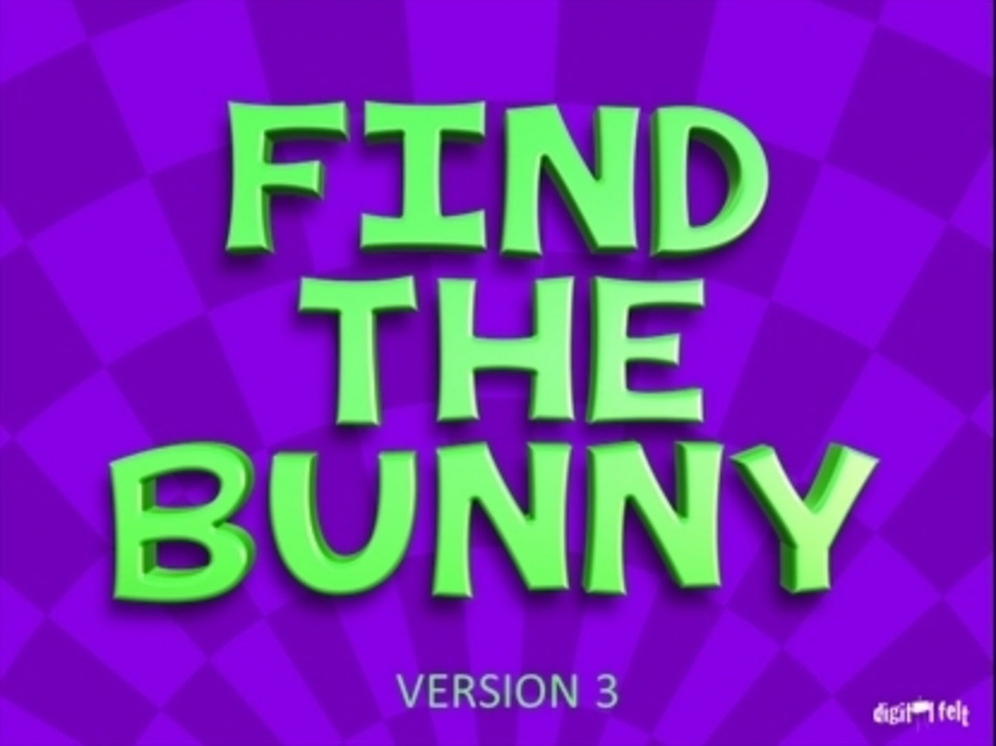 Find The Bunny Version 3