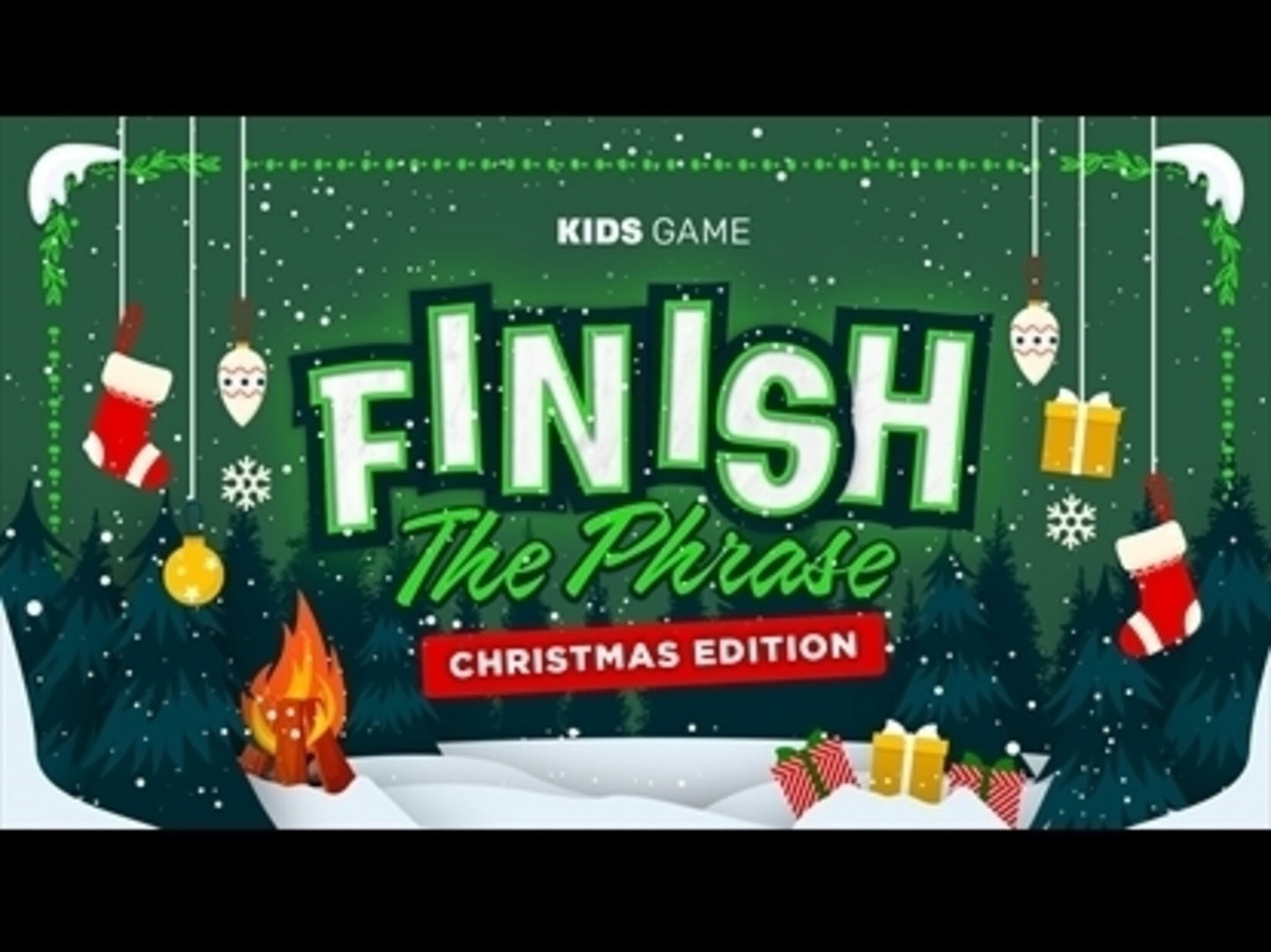 Finish The Phrase Christmas