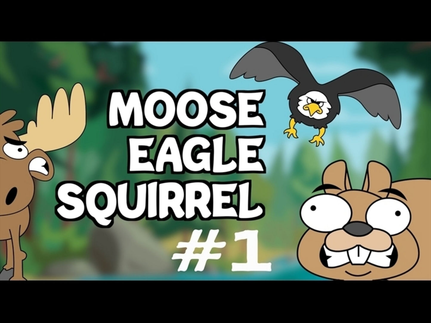 Moose, Eagle, Squirrel 1