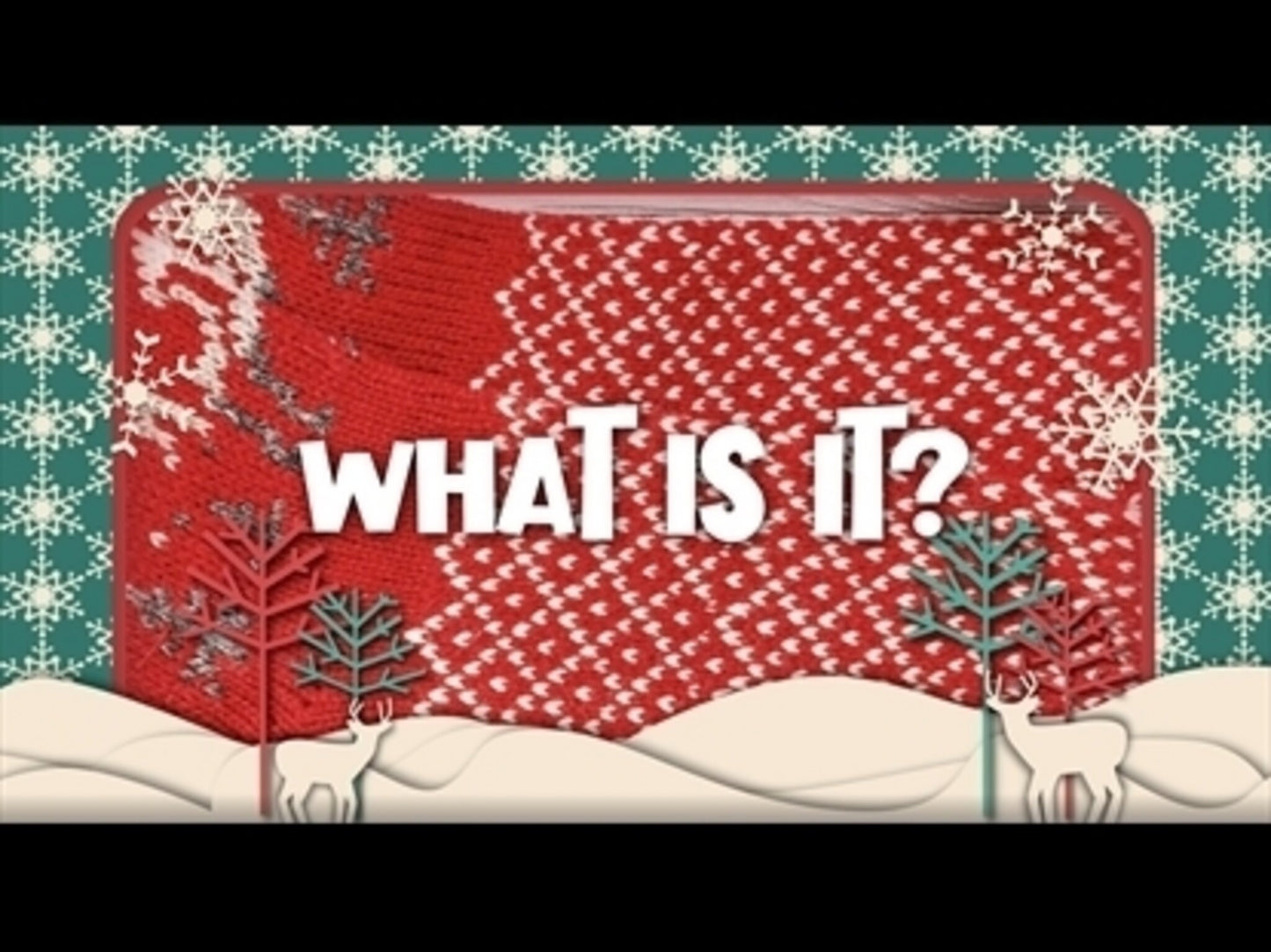 Christmas Close Up Game Video