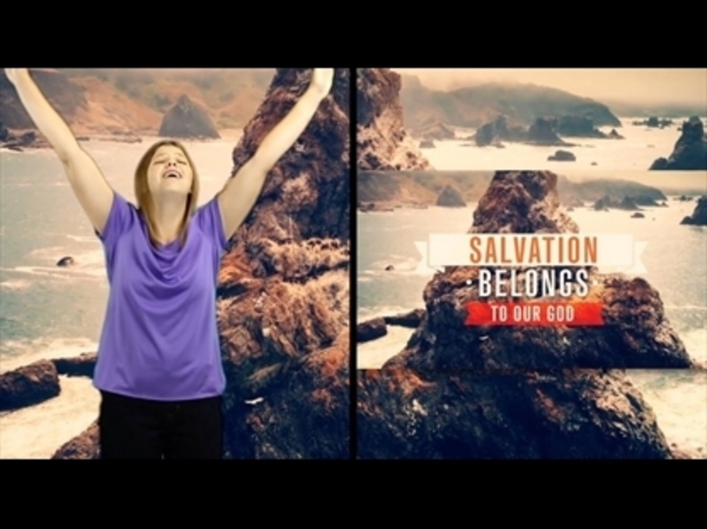 Salvation Belongs To Our God Hand Motions (Revelation 7:9)