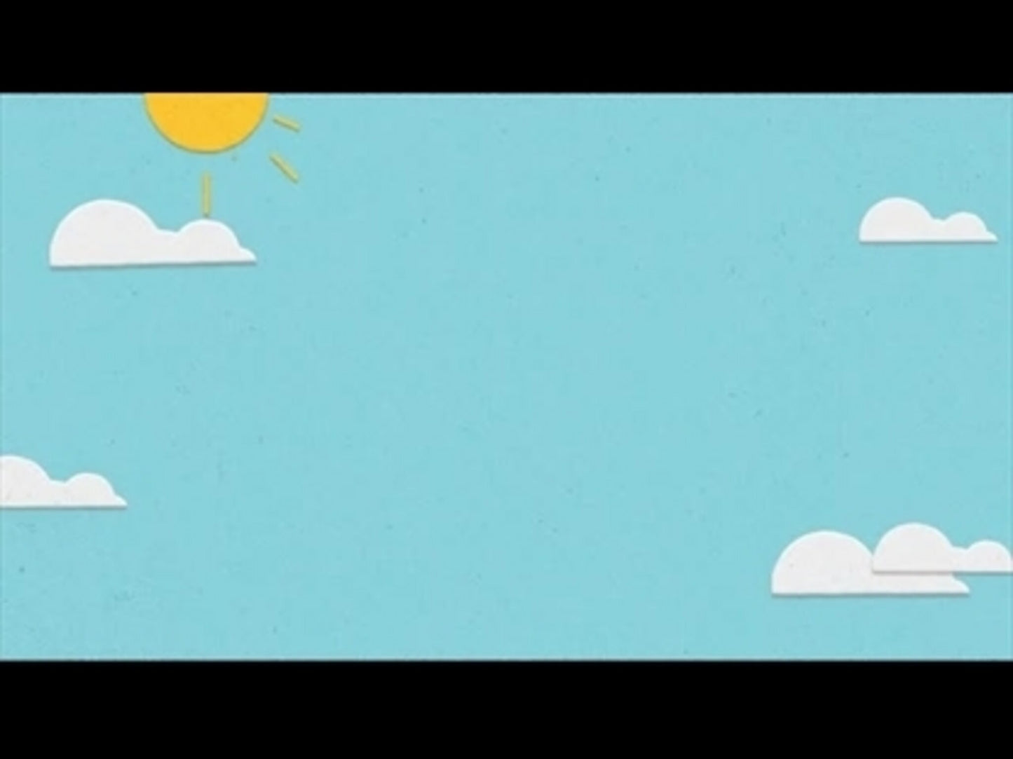 Palm Sunday Flannelgraph Sky