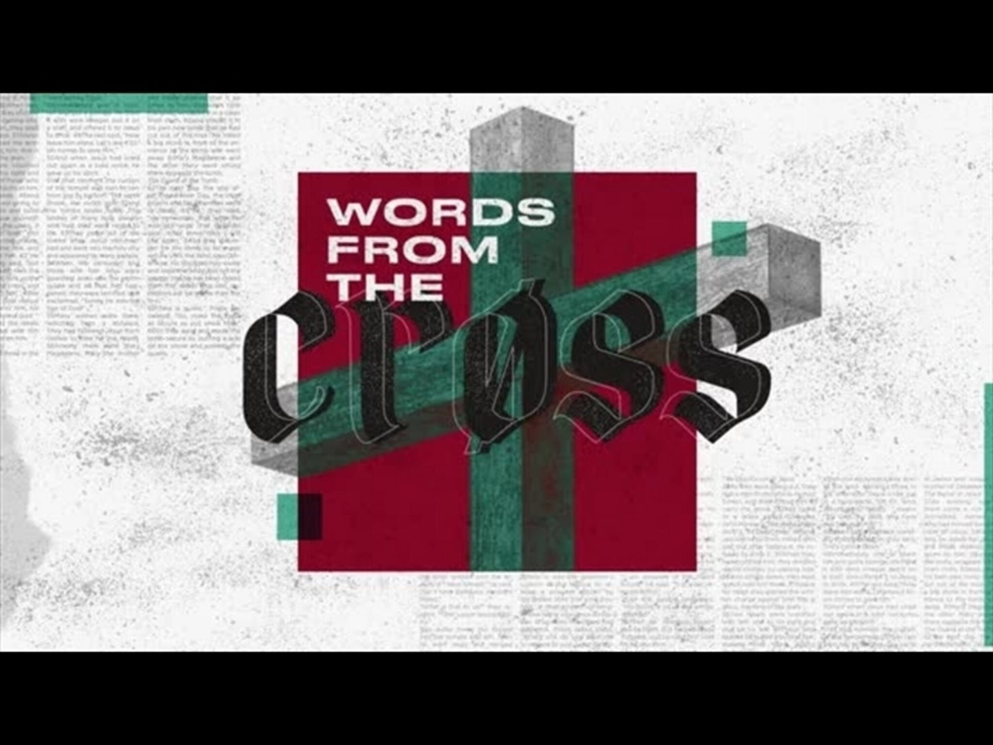 Words From the Cross: Title