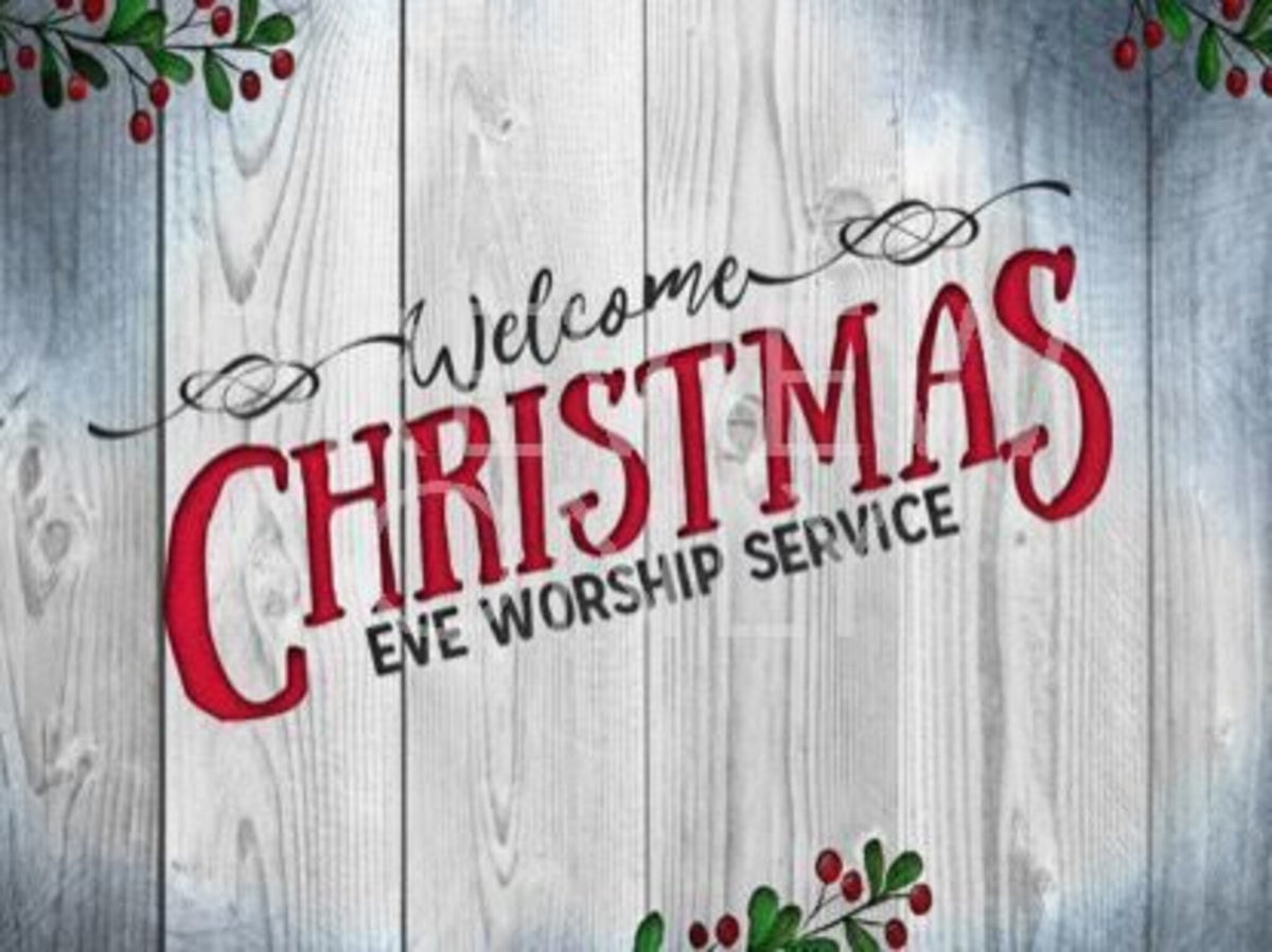 Wooden Christmas Eve Still