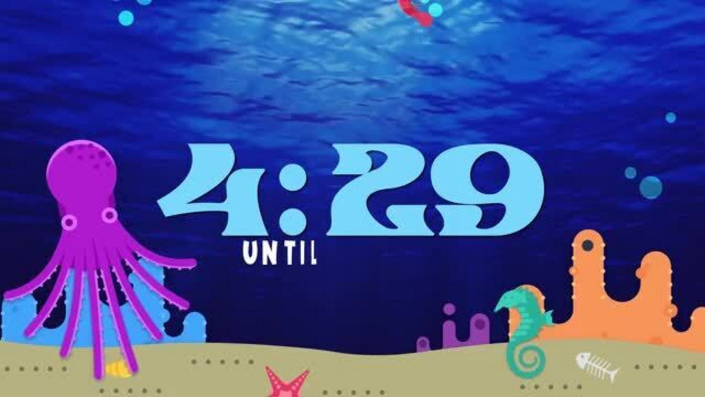 UNDER THE SEA: Countdown