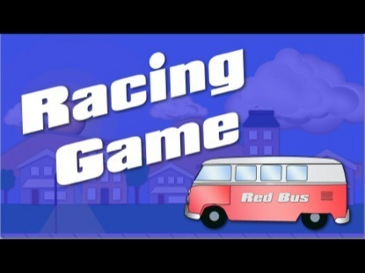 Bus Cartoon Racing Bus Racing Game | Set Apart Media | Games | WorshipHouse Kids
