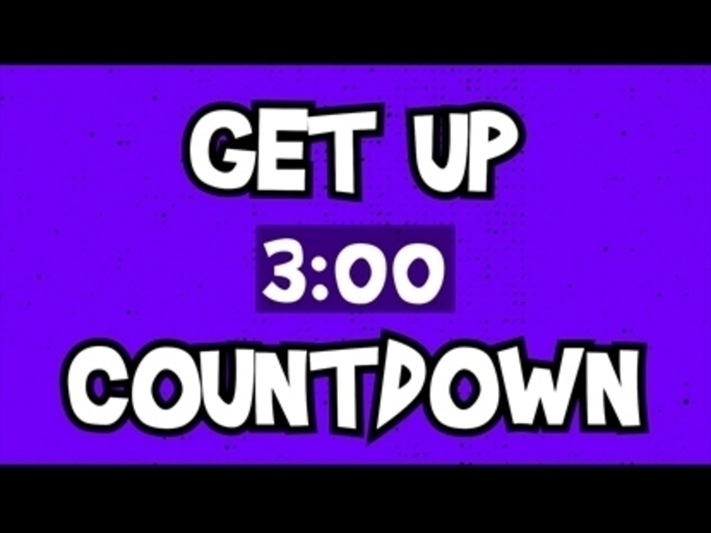 Get Up Countdown
