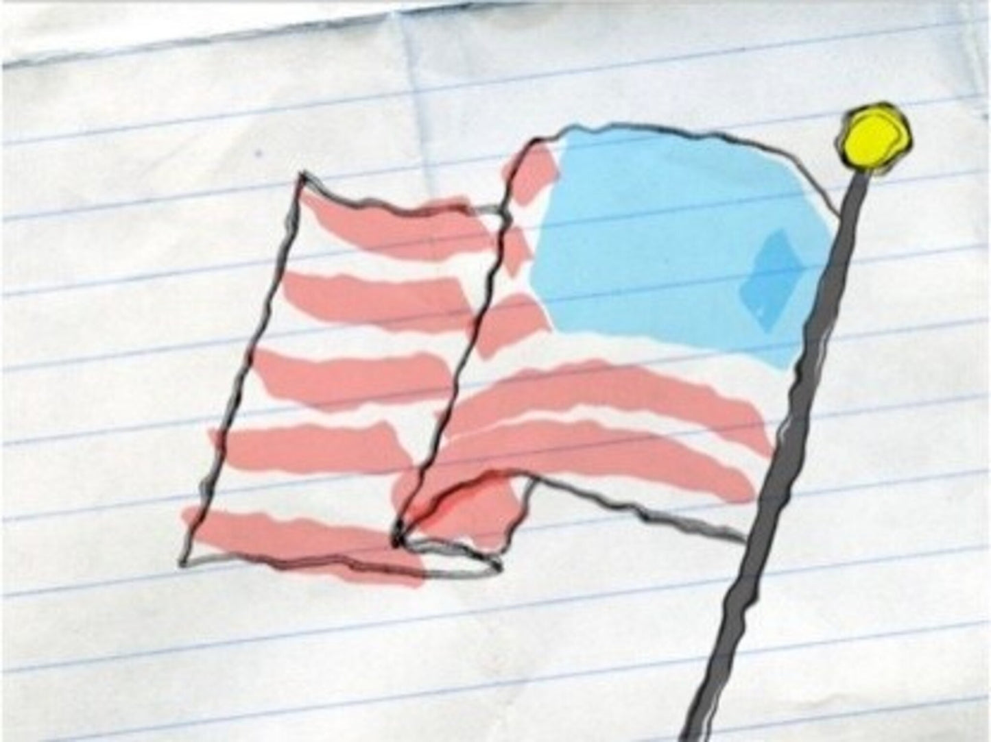 A Very Special Country Motion Flag