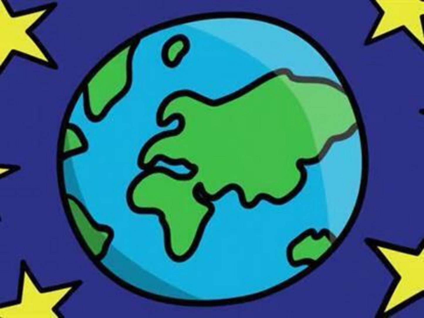 Cartoon Globe 01