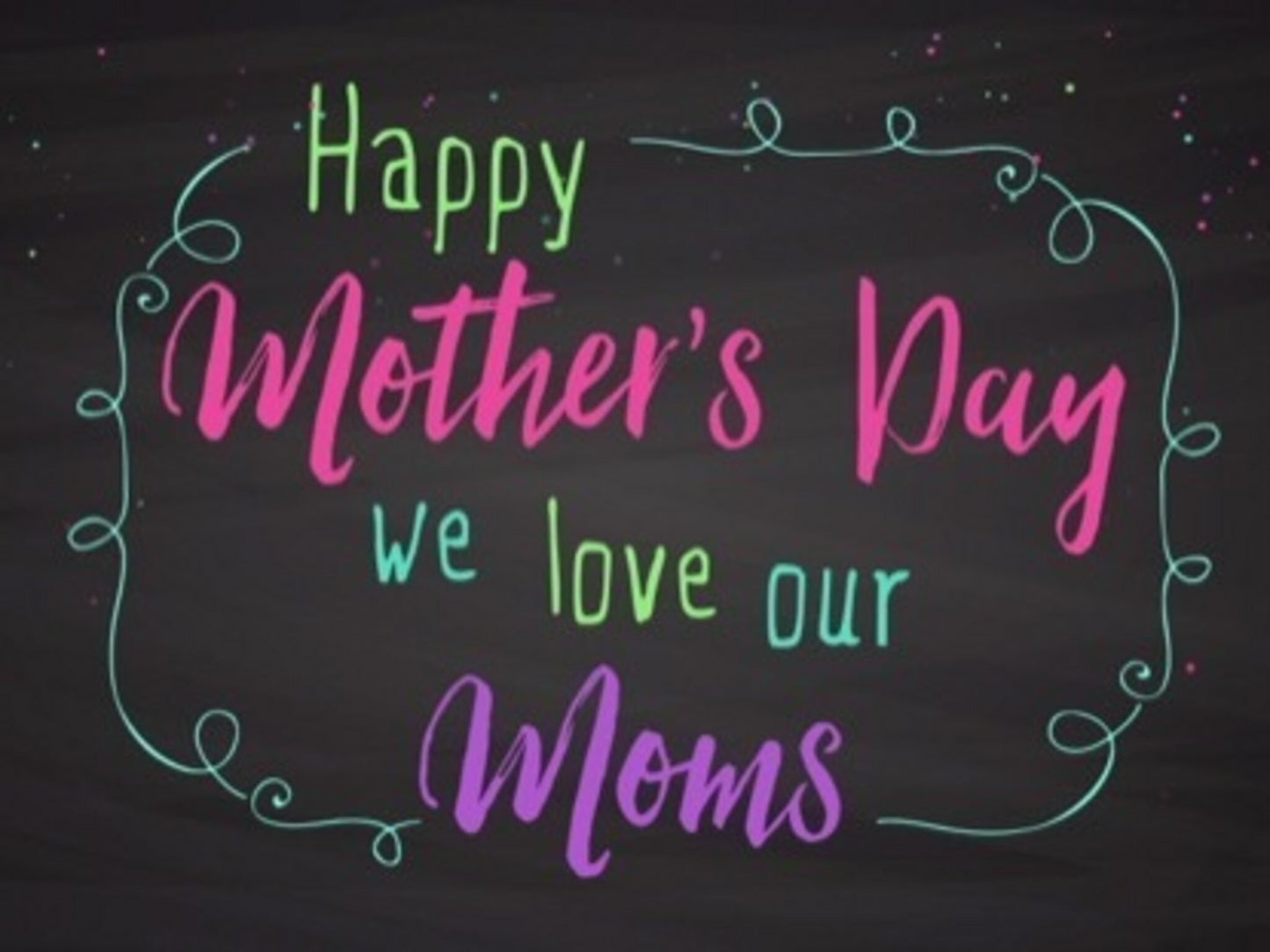 Mother's Day Chalk, Mother's Day Title