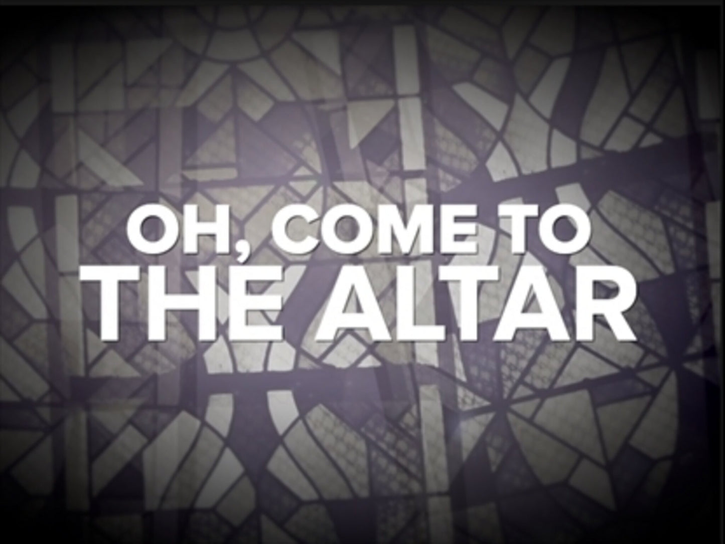 Oh Come To The Altar - Kids