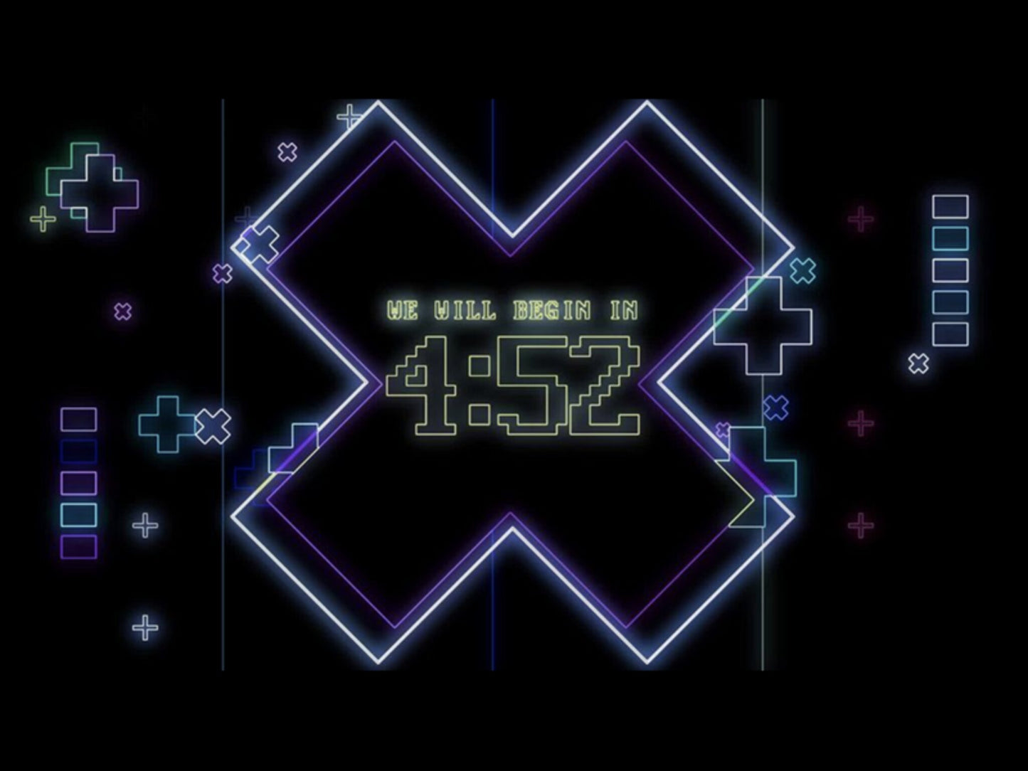 8-Bit Dubstep Neon Effect: Countdown