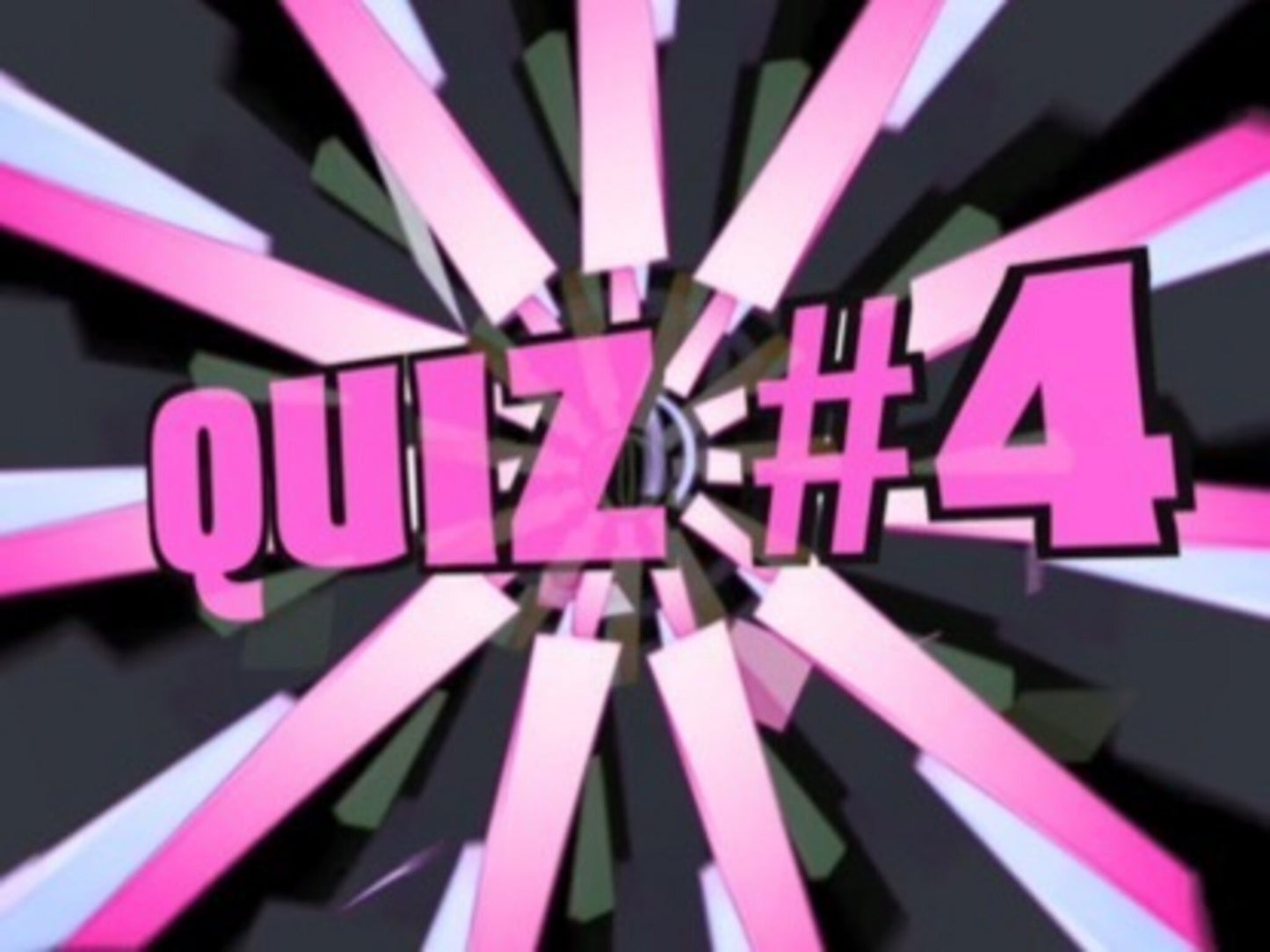 Bible Books Quiz Version 4